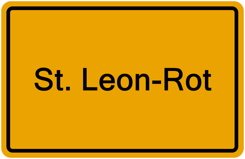 Handelsregister St. Leon-Rot